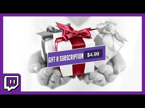 How to Gift a sub - Twitch tutorial