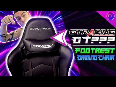 BEST Gaming Chair Under $200?? GTRacing Gaming Chair... with Footrest!