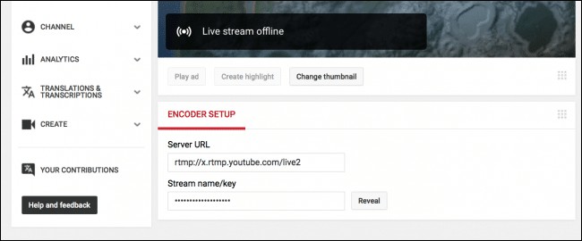 YouTube Stream Key Tutorial