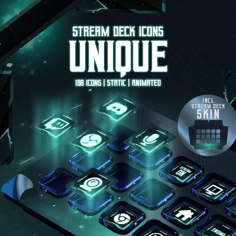 unique stream deck icons