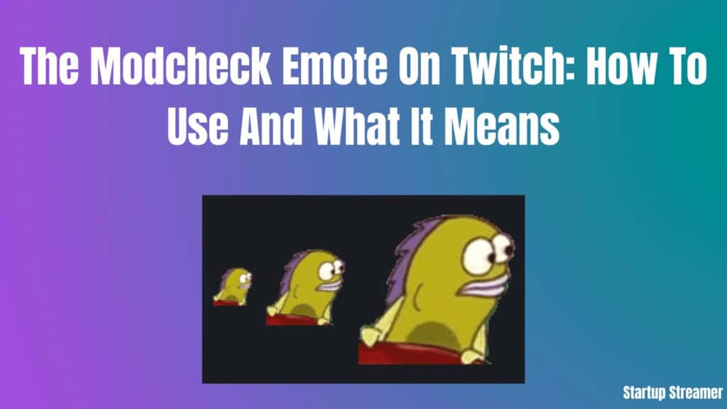 Modcheck Meaning